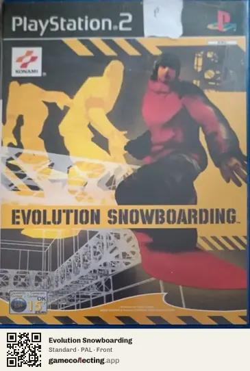 Evolution Snowboarding PlayStation 2, PAL box front
