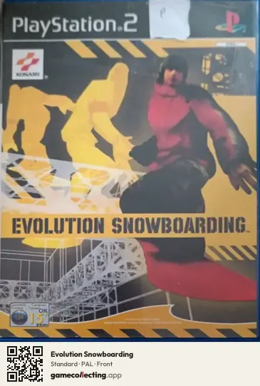 Evolution Snowboarding PlayStation 2, PAL box front