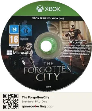 The Forgotten City Xbox Series X, PAL disc