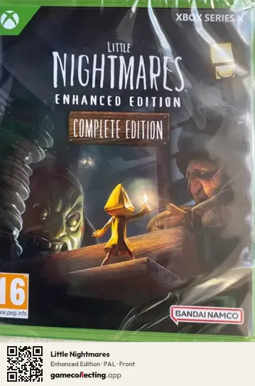 Little Nightmares Xbox Series X, PAL box front