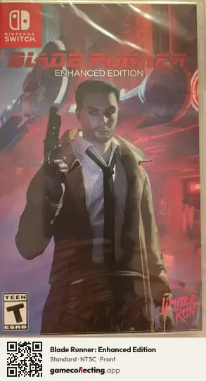Blade Runner: Enhanced Edition Nintendo Switch, NTSC box front