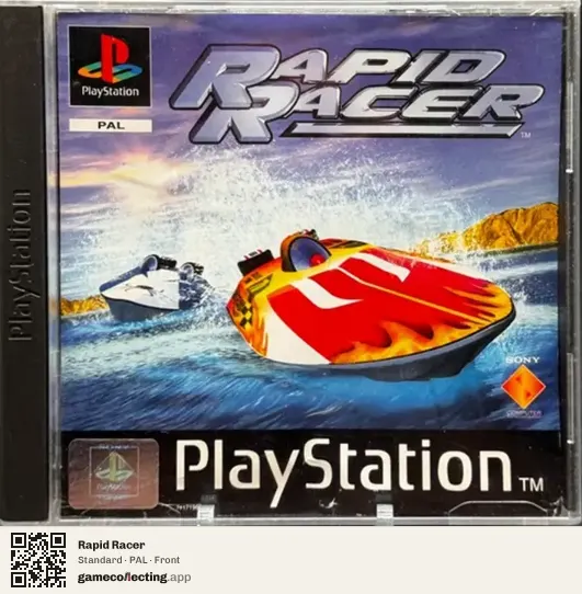 Rapid Racer PlayStation, PAL box front