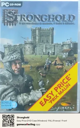 Stronghold Computer, France box front