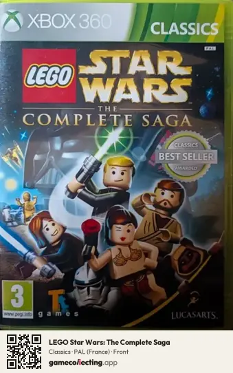 LEGO Star Wars: The Complete Saga Xbox 360, France box front