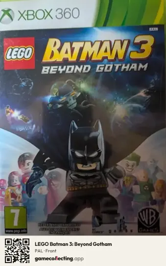 LEGO Batman 3: Beyond Gotham Xbox 360, PAL box front