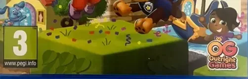 Nick Jr. Party Adventure, the USK square on its front