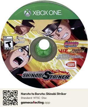 Naruto to Boruto: Shinobi Striker Xbox One, NTSC disc