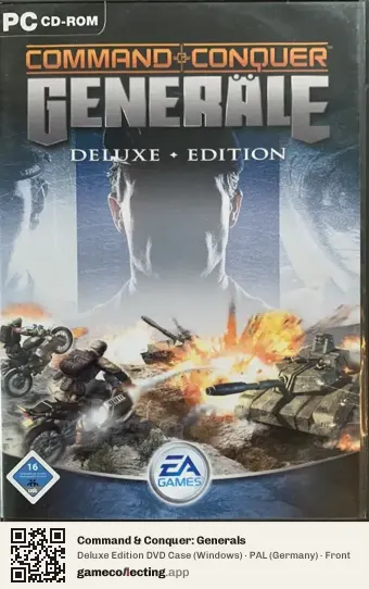 Command & Conquer: Generals Computer, Germany box front