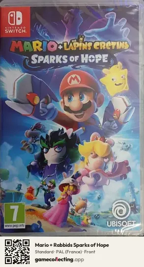 Mario + Rabbids Sparks of Hope Nintendo Switch, France box front