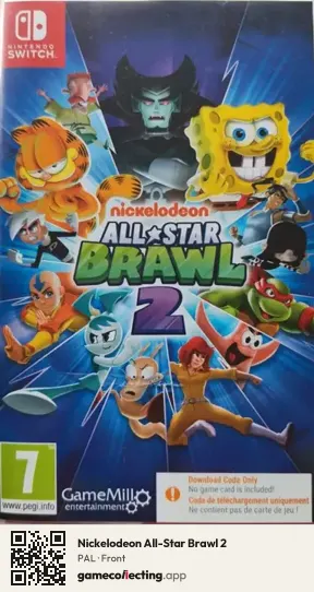 Nickelodeon All-Star Brawl 2 Nintendo Switch, PAL box front