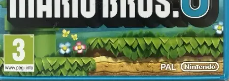 New Super Mario Bros. U, the PEGI square on its front