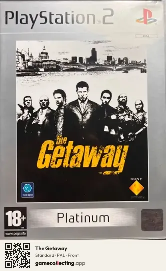 The Getaway PlayStation 2, PAL box front
