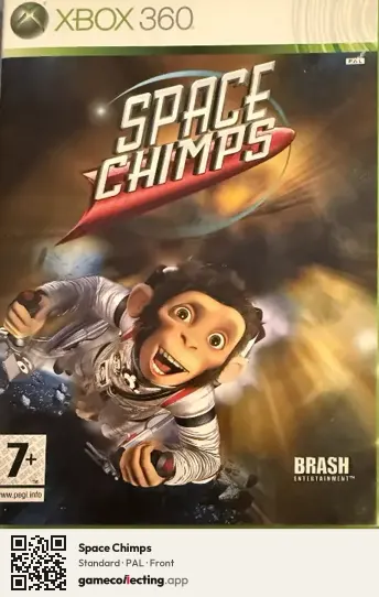 Space Chimps Xbox 360, PAL box front