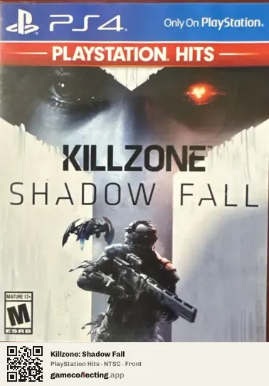 Killzone: Shadow Fall PlayStation 4, NTSC box front