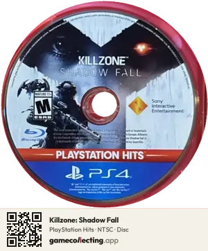 Killzone: Shadow Fall PlayStation 4, NTSC disc