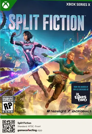 Split Fiction Xbox Series X, NTSC box front