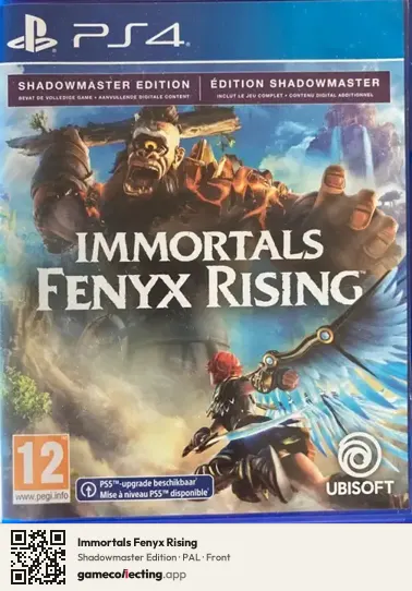 Immortals Fenyx Rising PlayStation 4, PAL box front