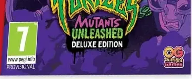 Teenage Mutant Ninja Turtles: Mutants Unleashed, the PEGI square on its front