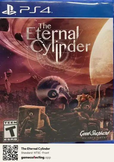 The Eternal Cylinder PlayStation 4, NTSC box front