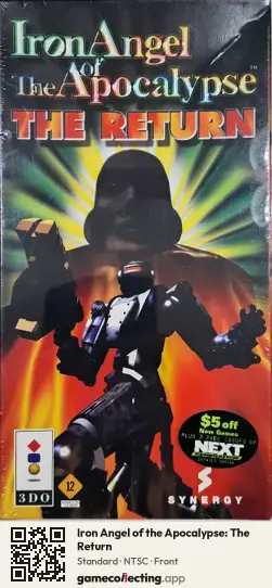 Iron Angel of the Apocalypse: The Return 3DO Interactive Multiplayer, NTSC box front
