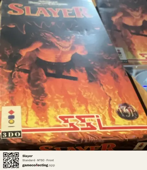 Slayer 3DO Interactive Multiplayer, NTSC box front