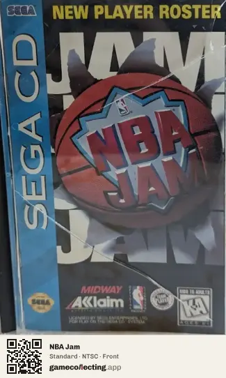 NBA Jam Sega Mega-CD / Sega CD, NTSC box front