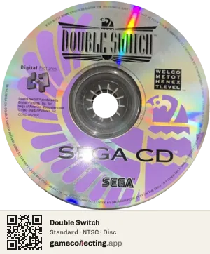 Double Switch Sega Mega-CD / Sega CD, NTSC disc