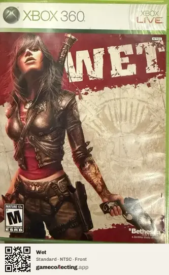 Wet Xbox 360, NTSC box front