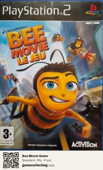 Bee Movie Game PlayStation 2, PAL box front