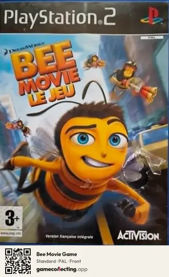 Bee Movie Game PlayStation 2, PAL box front