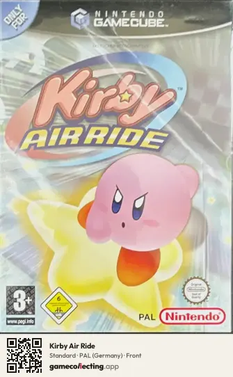 Kirby Air Ride Nintendo GameCube, Germany box front