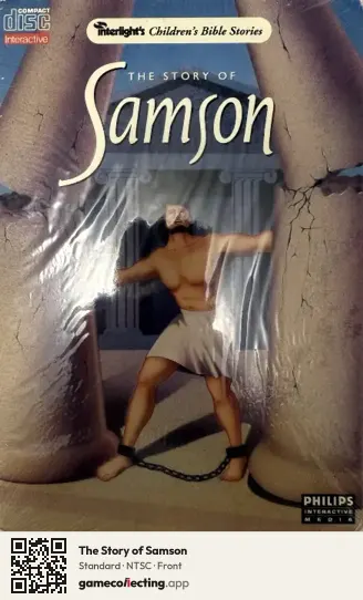 The Story of Samson Philips CD-i, NTSC box front