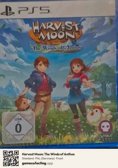 Harvest Moon: The Winds of Anthos PlayStation 5, Germany box front