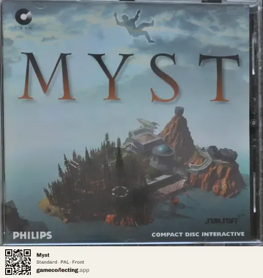 Myst Philips CD-i, PAL box front