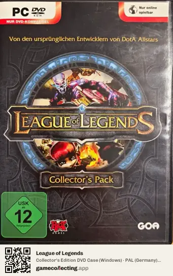 League of Legends Computer, Germany box front