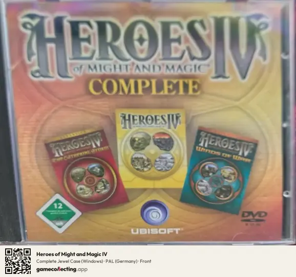 Heroes of Might and Magic IV Computer, Germany box front