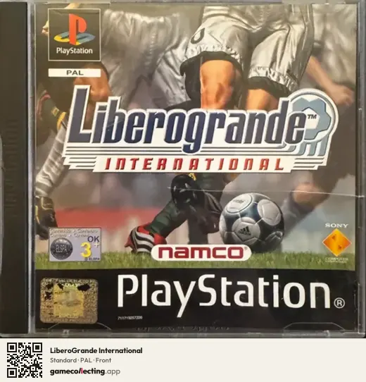 LiberoGrande International PlayStation, PAL box front