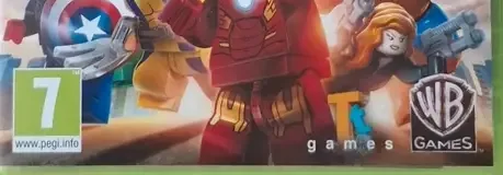 LEGO Marvel Super Heroes, the PEGI square on its front