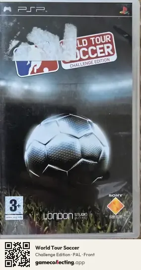 World Tour Soccer PlayStation Portable, PAL box front