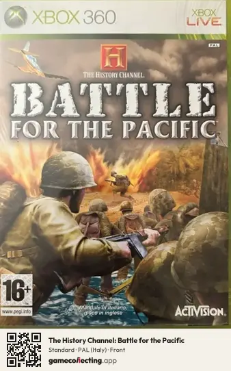 The History Channel: Battle for the Pacific Xbox 360, Italy box front