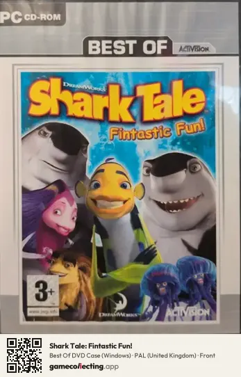 Shark Tale: Fintastic Fun! Computer, United Kingdom box front