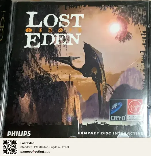 Lost Eden Philips CD-i, United Kingdom box front