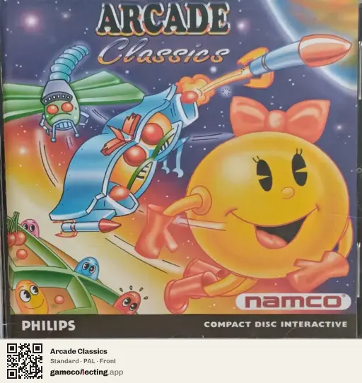 Arcade Classics Philips CD-i, PAL box front