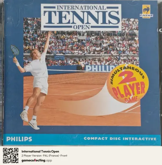 International Tennis Open Philips CD-i, France box front