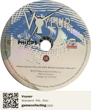 Voyeur Philips CD-i, PAL disc