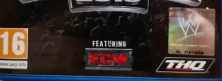 WWE SmackDown vs. Raw 2010, the PEGI square on its front