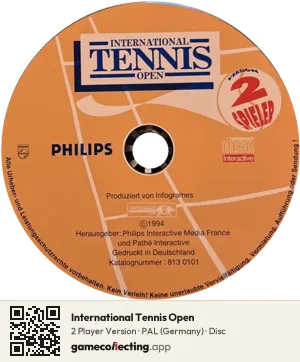 International Tennis Open Philips CD-i, PAL disc