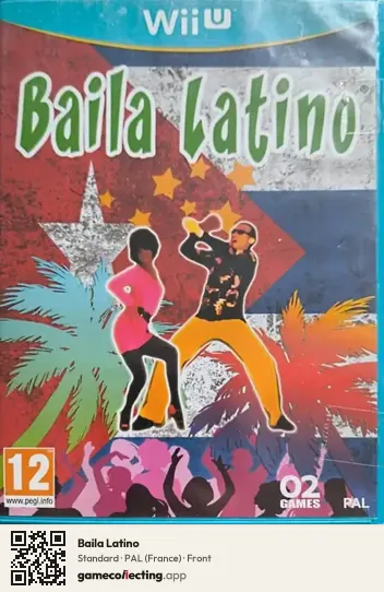Baila Latino Nintendo Wii U, France box front
