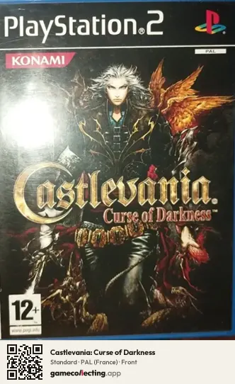 Castlevania: Curse of Darkness PlayStation 2, France box front