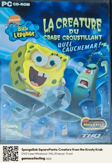 SpongeBob SquarePants: Creature from the Krusty Krab Computer, France box front